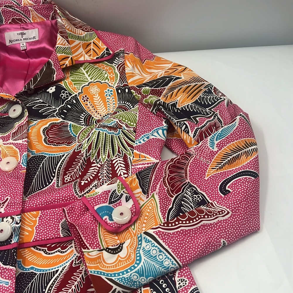 Andrea Becker Floral Jacket - Picture 6 of 13